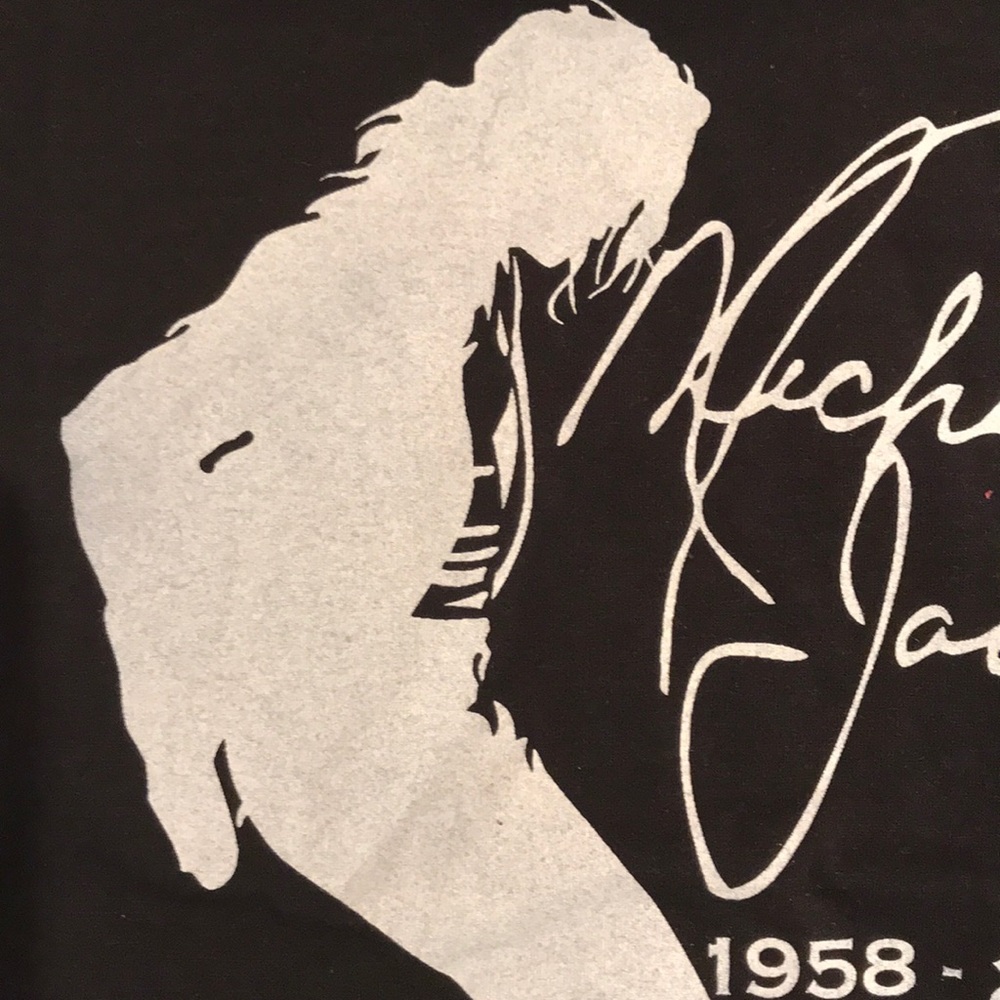 COPY - Michael Jackson black t-shirt - Picture 4 of 5